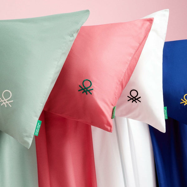 Bettwäsche-Set Benetton Rosa 4 Stücke