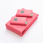 Bettwäsche-Set Benetton Rosa 4 Stücke