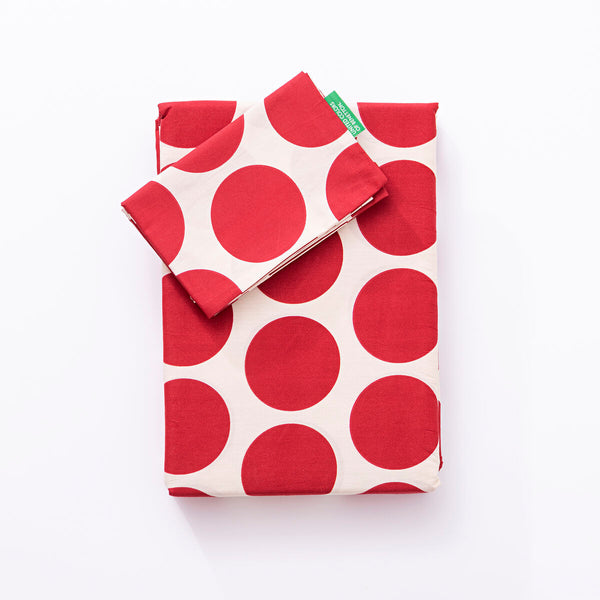Bettwäsche-Set Benetton Rot 3 Stücke