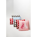 Kissen Benetton Blau Weiß Mohrrübe 40 x 40 cm