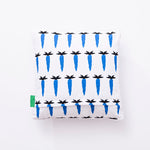 Kissen Benetton Blau Weiß Mohrrübe 40 x 40 cm