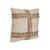 Kissen Romimex Beige Baumwolle Muscheln 45 x 8 x 45 cm