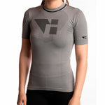 Herren Kurzarm-T-Shirt Hanker Yod Grau