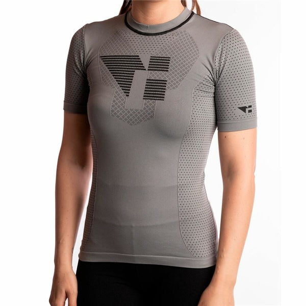 Herren Kurzarm-T-Shirt Hanker Yod Grau