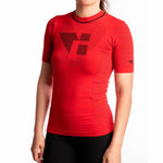 Herren Kurzarm-T-Shirt Hanker Rot