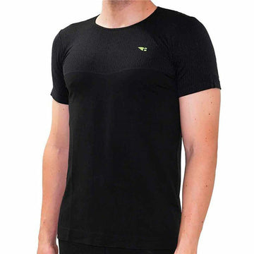 Herren Kurzarm-T-Shirt Hanker Schwarz