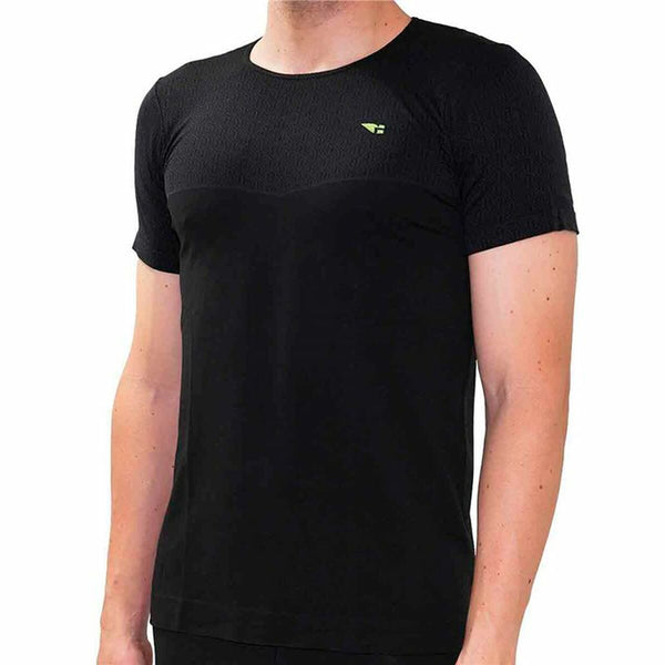 Herren Kurzarm-T-Shirt Hanker Schwarz