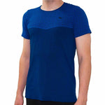 Herren Kurzarm-T-Shirt Hanker Blau