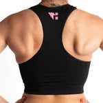 Sporttop für Frauen Hanker Cane  Schwarz Running