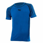 Herren Kurzarm-T-Shirt Hanker Kampo Blau