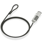 Sicherheitskabel Aisens ASLK-D50N05-BK Schwarz 1,5 m