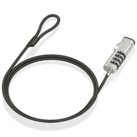 Sicherheitskabel Aisens ASLK-D50N05-BK Schwarz 1,5 m