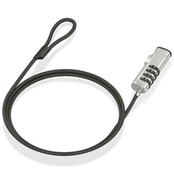 Sicherheitskabel Aisens ASLK-D50N05-BK Schwarz 1,5 m