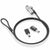 Sicherheitskabel Aisens ASLK-D45K06-BK Schwarz 1,5 m