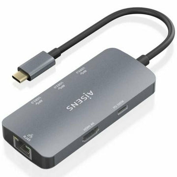 Dockstation Aisens ASUC-6P019-GR Grau
