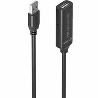 USB-Kabel Aisens A101-0915 Schwarz 10 m