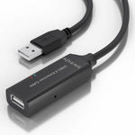 USB-Kabel Aisens A101-0915 Schwarz 10 m