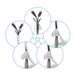 Kabel-Ordnungshilfe Aisens A151-0918 Weiß