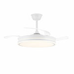 Deckenventilator CristalRecord EVO RETRAC Durchsichtig 72 W