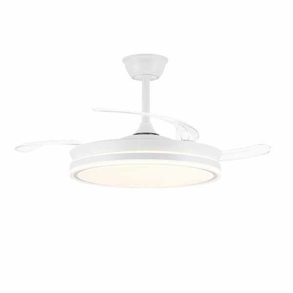 Deckenventilator CristalRecord EVO RETRAC Durchsichtig 72 W