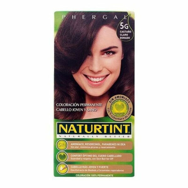 Amoniakfreie Färbung Naturtint Naturtint G Helles Goldkastanienbraun Nº 5g Castano Claro Dorado Nº 5g-Castano Claro Dorado 170 m