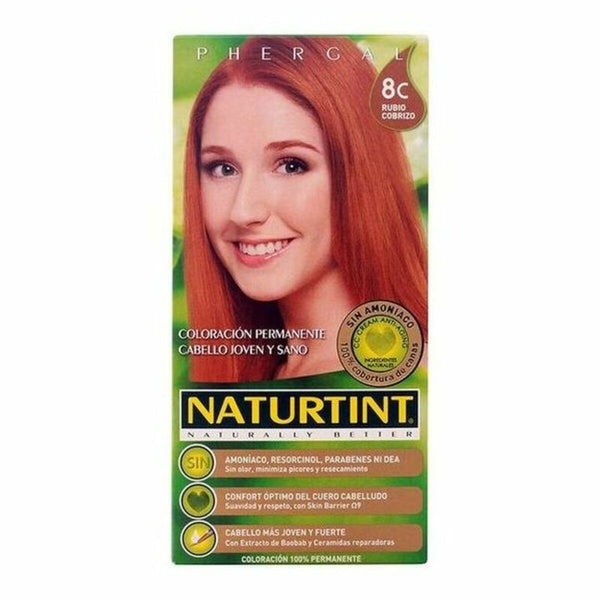 Amoniakfreie Färbung Naturtint Naturtint C Nº 8c Rubio Cobrizo Nº 8c-Rubio Cobrizo 170 ml