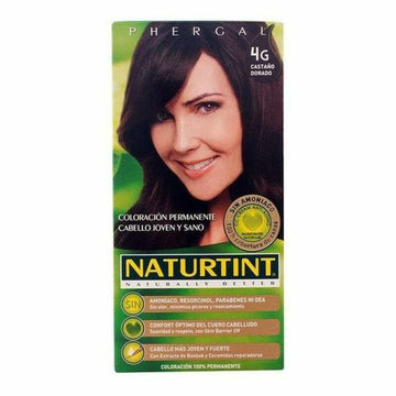 Amoniakfreie Färbung Naturtint Naturtint G Goldkastanie Nº 4g Castano Dorado 170 ml