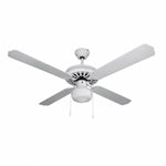 Deckenventilator mit Lampe Orbegozo CL 08132 B 60 W Ø 132 cm Weiß