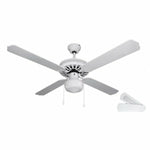 Deckenventilator mit Lampe Orbegozo CL 08132 B 60 W Ø 132 cm Weiß