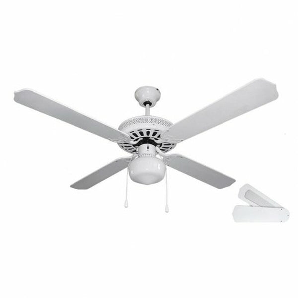 Deckenventilator mit Lampe Orbegozo CL 08132 B 60 W Ø 132 cm Weiß