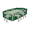 Schutzhülle Altadex Gartenmöbel grün Polyester Kunststoff 205 x 325 x 90 cm