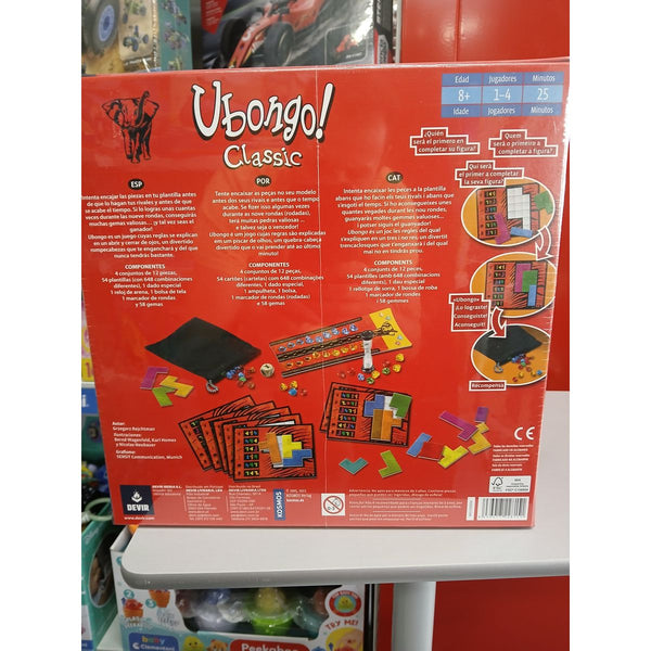 Tischspiel Devir Ubongo 128 pcs