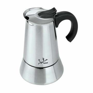 Italienische Kaffeemaschine JATA CAX104 ODIN   * Stahl Edelstahl 4 Kopper