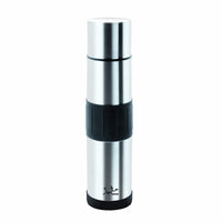 Thermosflasche JATA 838          * 1 L Schwarz/Silberfarben