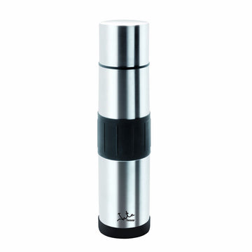 Thermosflasche JATA 838          * 1 L Schwarz/Silberfarben