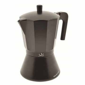 Italienische Kaffeemaschine JATA CFI9 Schwarz Aluminium 9 Tassen