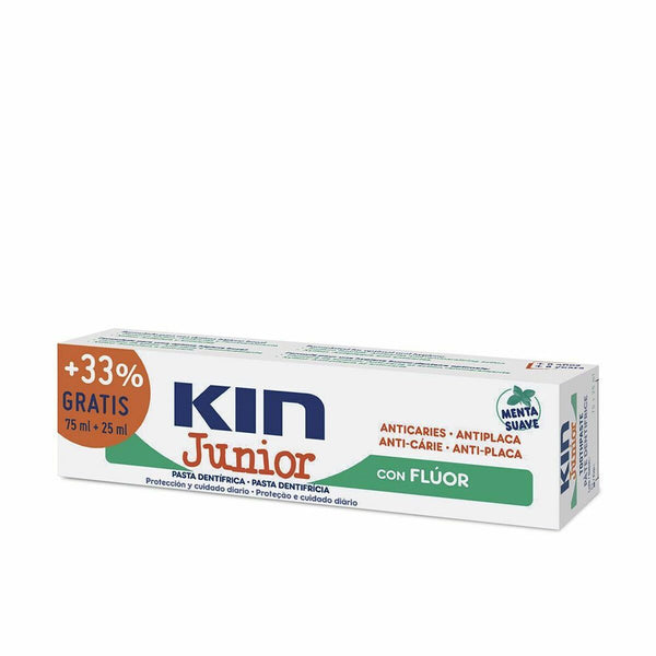 Zahnpasta Kin Kin Junior Minze 25 ml Anti-Karies