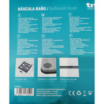 Digitale Personenwaage TM Electron Schwarz