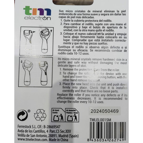 Ersatzteile für Elektro-Feile TM Electron Soft Skin