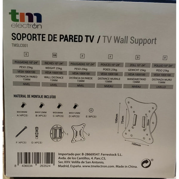 TV Halterung TM Electron 15 kg 10"-24"