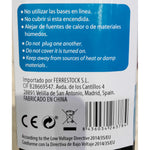 Steckerleiste mit 6 Steckdosen und Schalter TM Electron 250 V