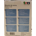 Küchenwaage TM Electron Schwarz 5 kg