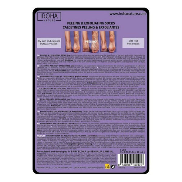 Feuchtigkeitsspendende Socken Iroha IN/FOOT-3 (1 Stück)