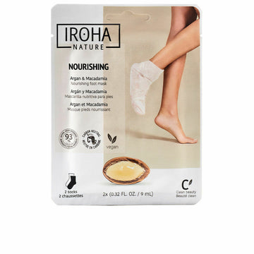 Fussmaske Iroha Argan Macadamia Socken Macadamianuss Argan (1 Stück)
