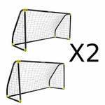 Zweiteiliges Fußballtor-Set Ociotrends 180 x 91 x 120 cm