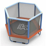 Kindertrampolin mit Sicherheitsnetz Ociotrends 140 X 110 CM