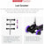 Roller Ociotrends Eco Future Scooter Lila 3 räder
