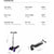 Roller Ociotrends Eco Future Scooter Lila 3 räder