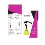 Kellner-Korkenzieher Koala Schwarz Metall (11,1 x 3 x 1,2 cm)
