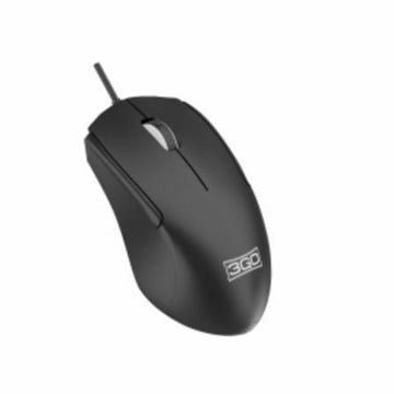 Mouse 3GO MLILO Schwarz 1000 dpi 10000 dpi